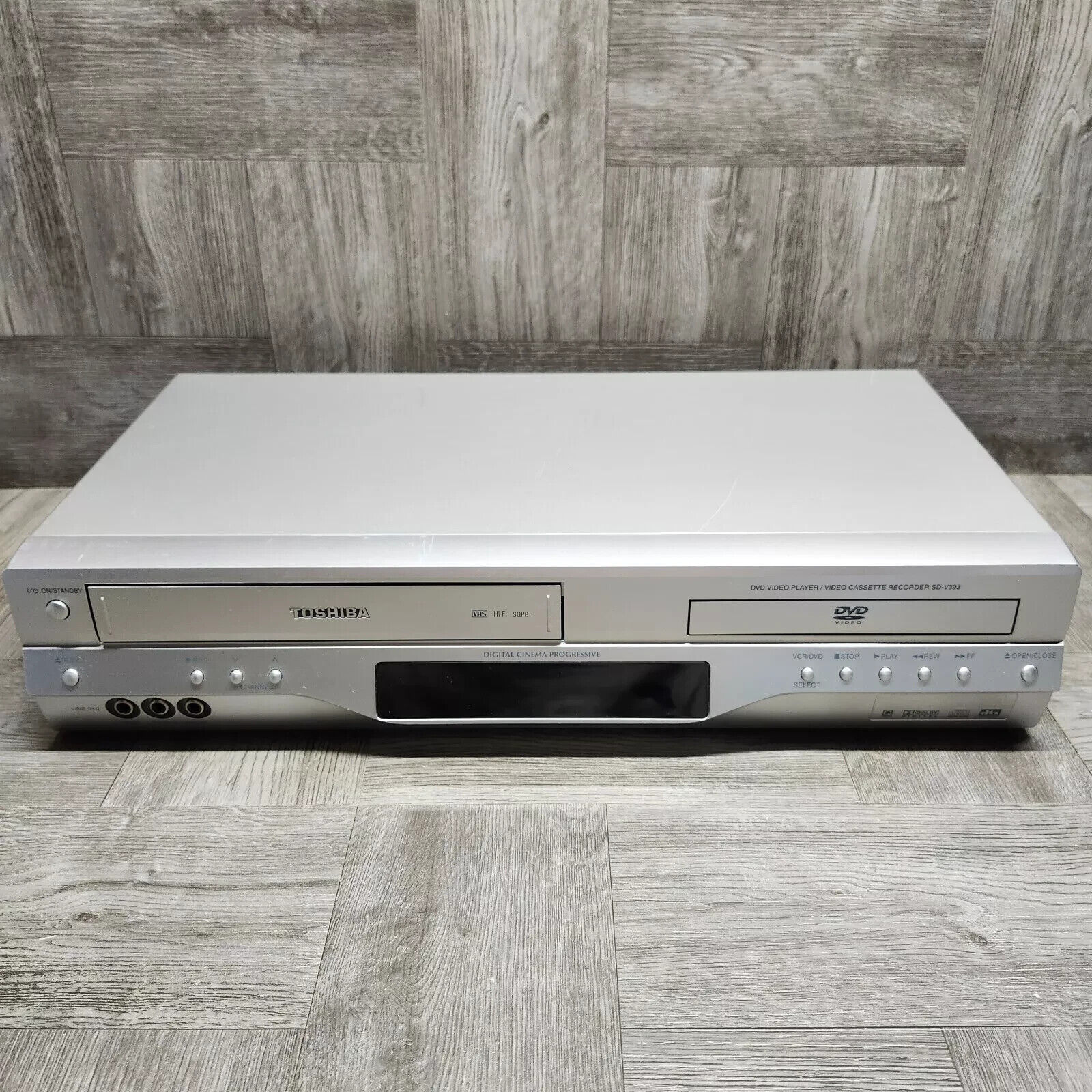 Toshiba SD-V392SUA DVD VCR Combo sold Player VHS Recorder NO REMOTE