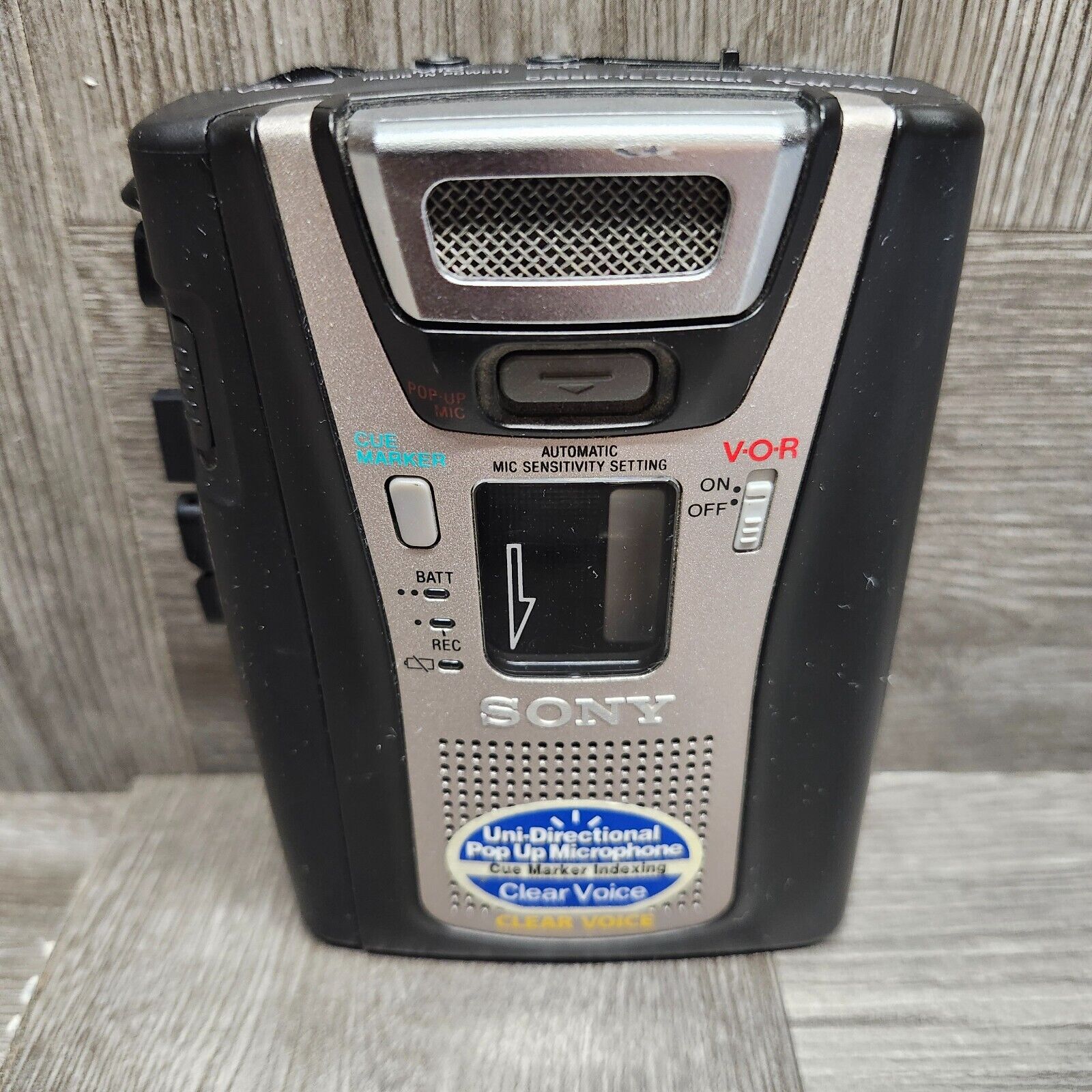 Sony TCM-465V Handheld Cassette 2024 Voice Recorder